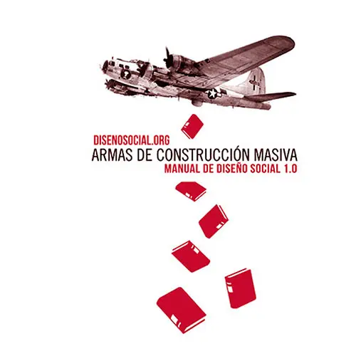 Portada de Armas de Construcción masiva. Manual de diseño social 1.0.